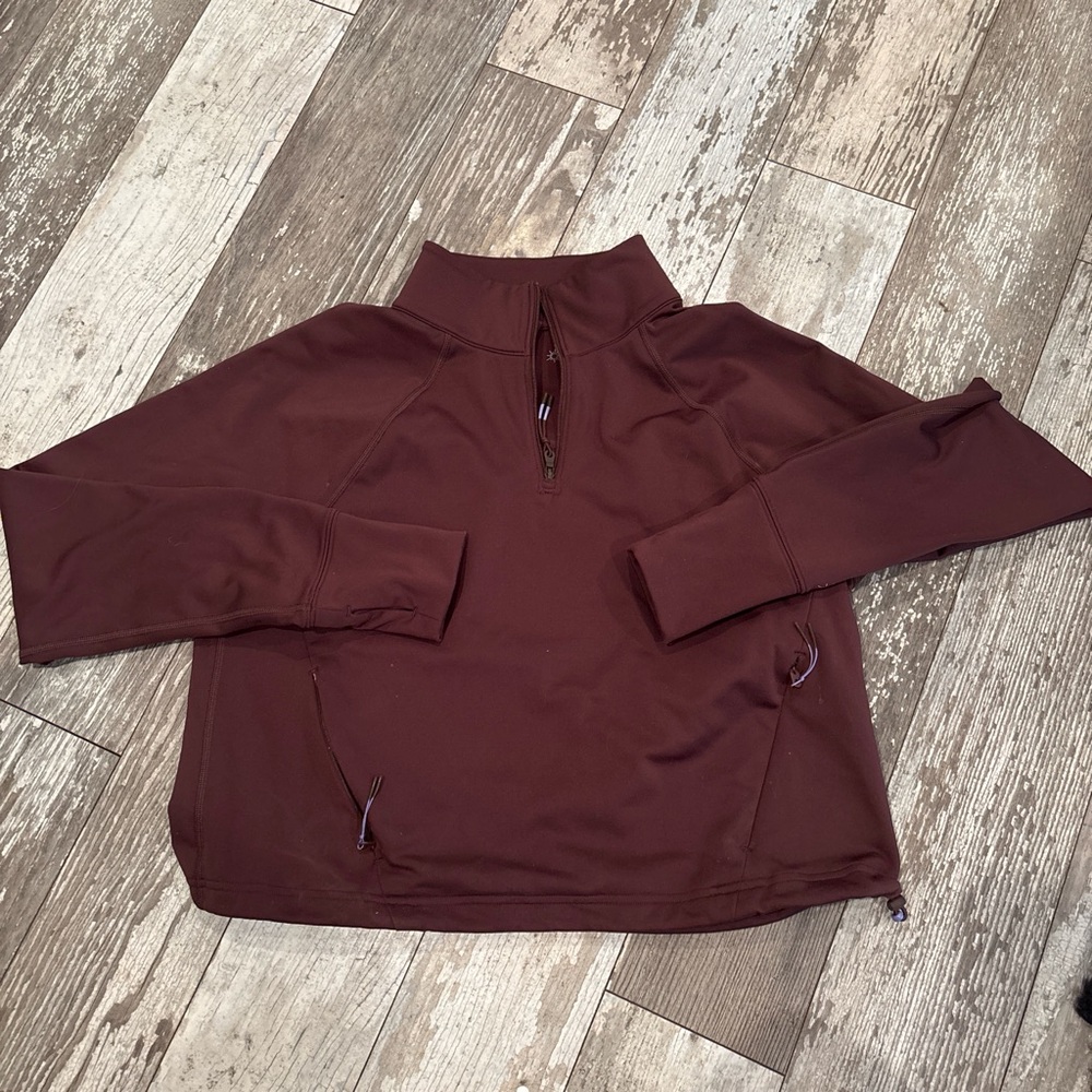 Aerie Quarter-Zip Pullover Sweatshirt